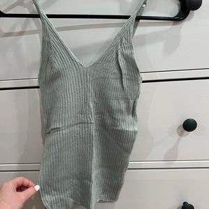 Light mint green tank top